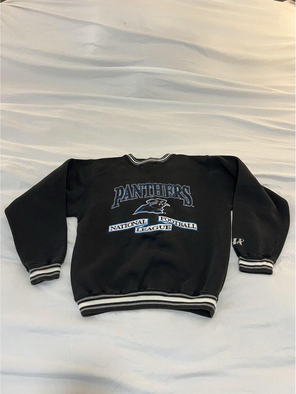 Vintage 90’s Carolina Panthers Logo Athletic Sweatshirt Size Medium 197